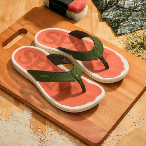 'Ohana  -  Nori / Dark Coral